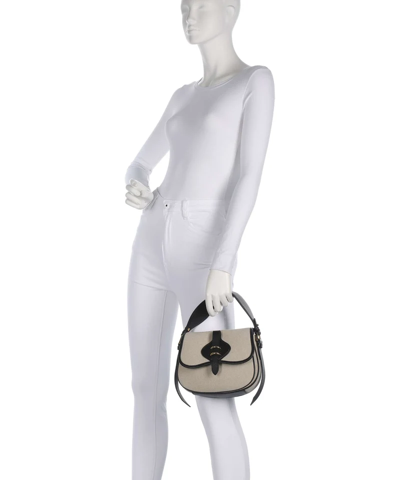 Coccinelle Mavery Canvas Handtasche natural/noir