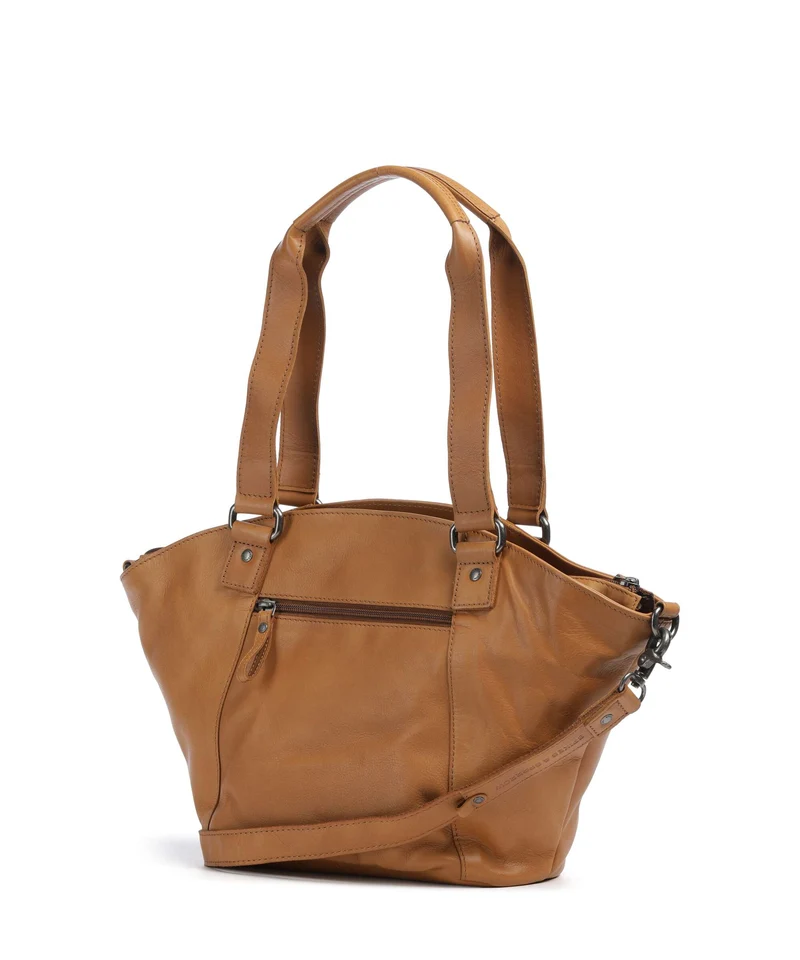 Spikes & Sparrow Woven Patty Shopper tan