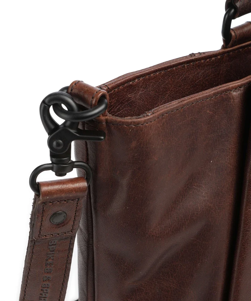 Spikes & Sparrow Bronco Dominique Shopper dark brown