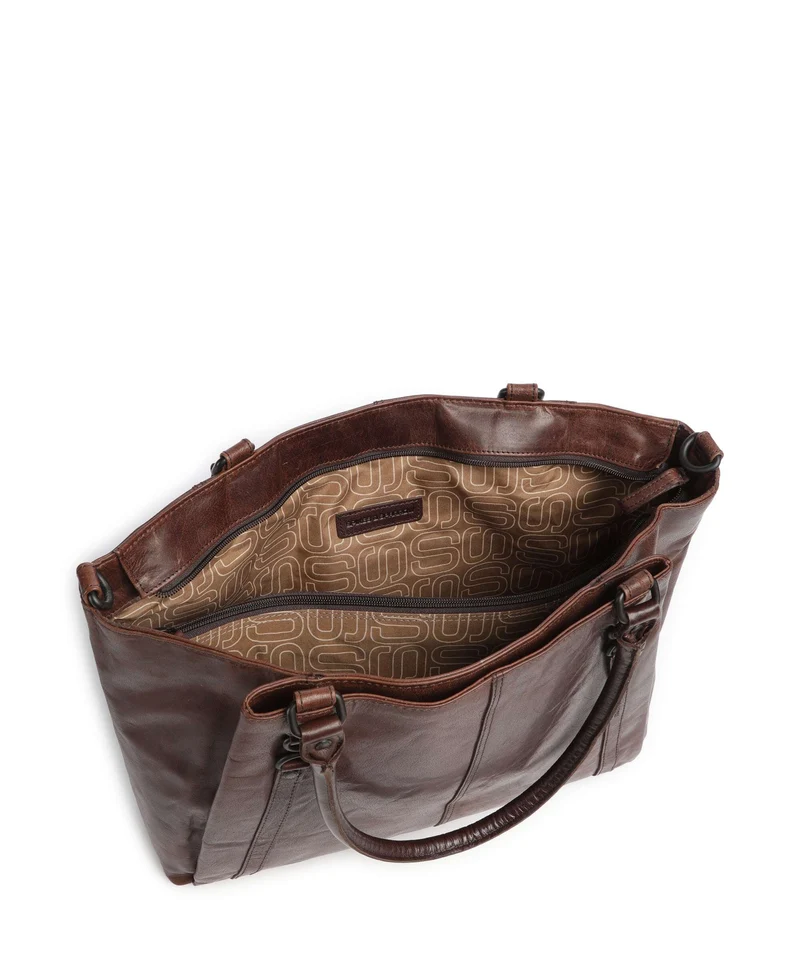 Spikes & Sparrow Bronco Dominique Shopper dark brown