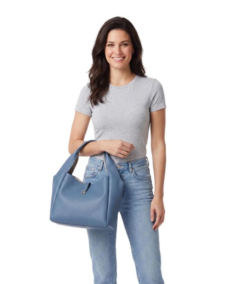 Aigner Zaira M Beuteltasche porcelain blue