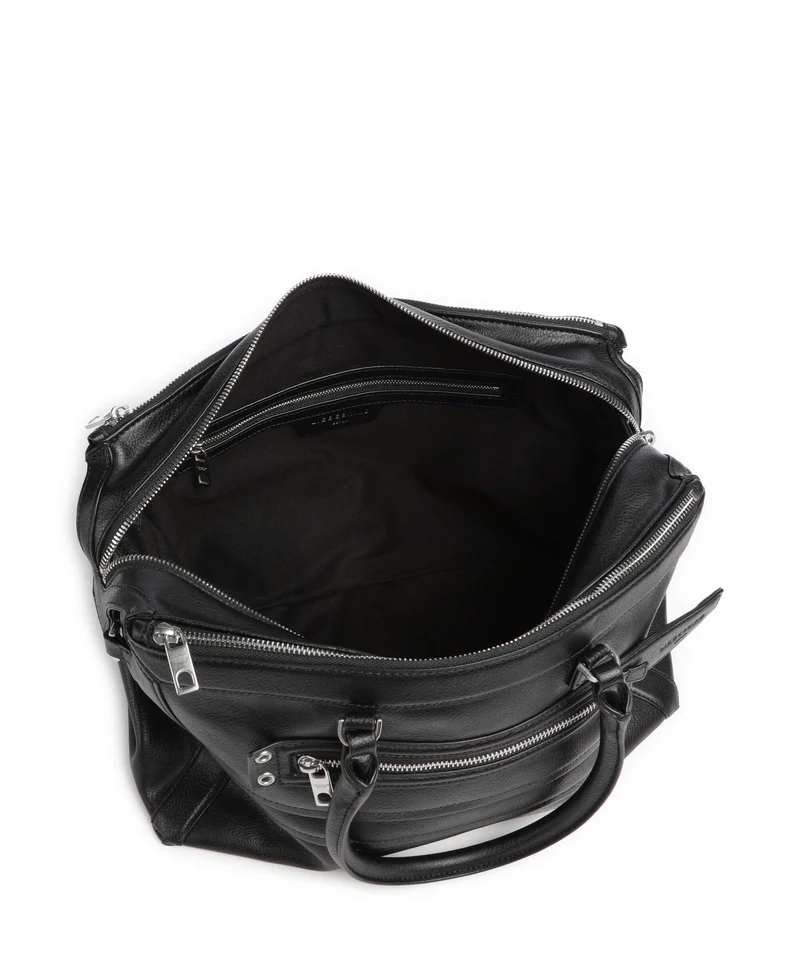 Liebeskind Delia Cow Naturale M Handtasche black