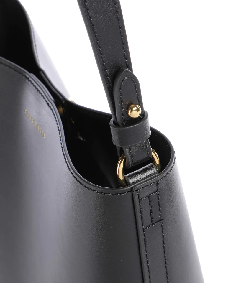 Coccinelle Nikla Monogram Sangallo Bucket Handtasche noir