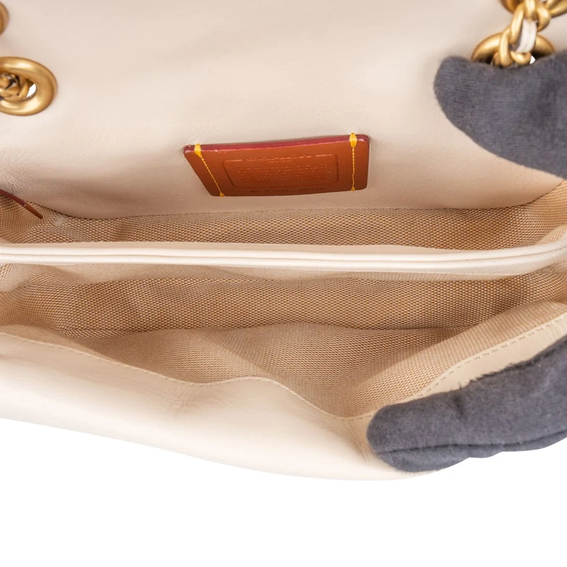 Coach Quilted Leather Pillow Small Tabby Crossbody Bag