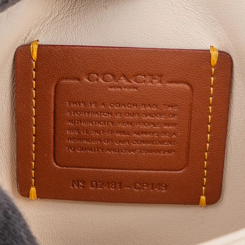 Coach Quilted Leather Pillow Small Tabby Crossbody Bag