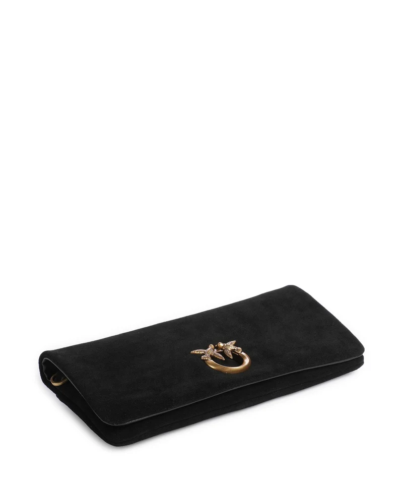 Pinko Love Click Soft Horizontal Classic Umhängetasche nero/antique gold