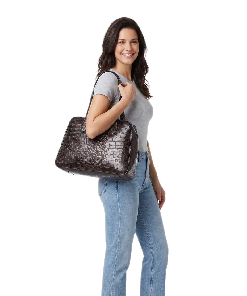 Markberg EdenaMBG Shopper espresso brown