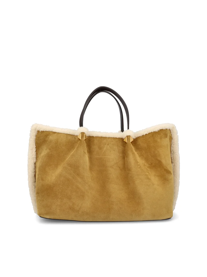 VALENTINO GARAVANI Borsa Shopping Media Valentino Garavani In Suede