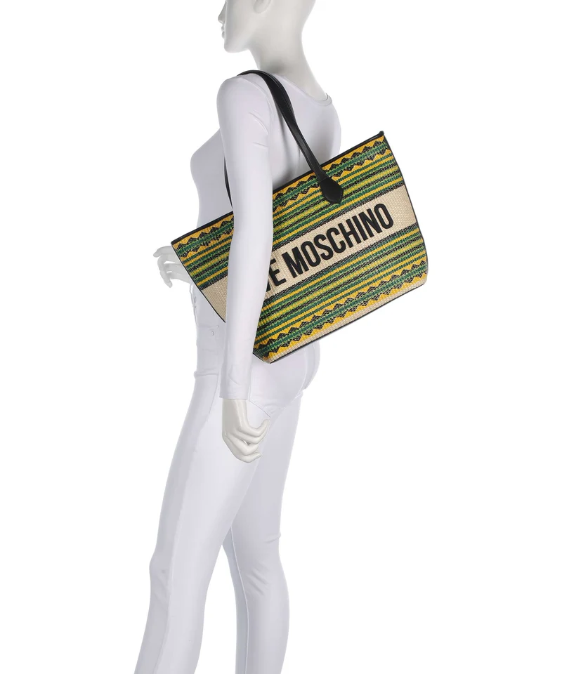 Love Moschino Sunset Stripes Shopper multicolour/black