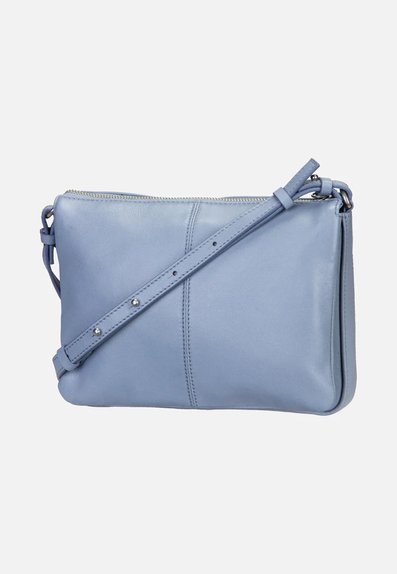 Nina M Indian Sheep Flower Blue - Crossbody Bag