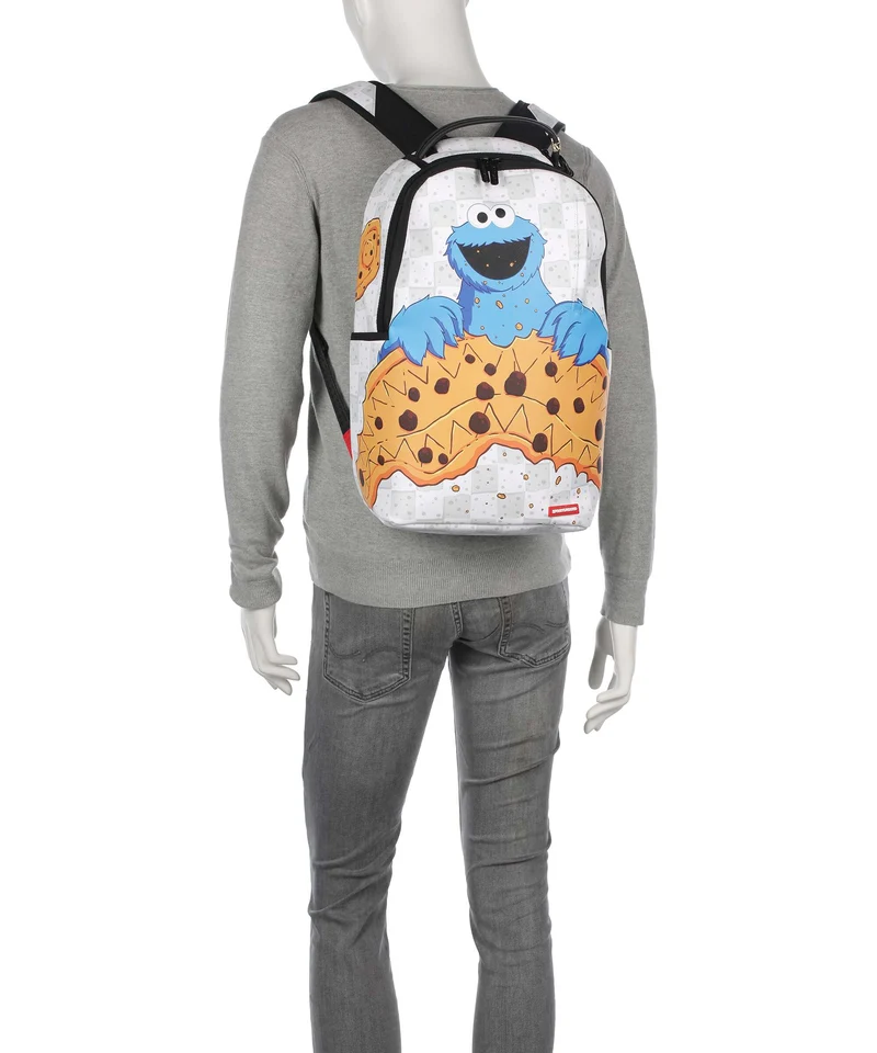 Sprayground Sesame Street Cookie Monster Shark Rucksack multicolour