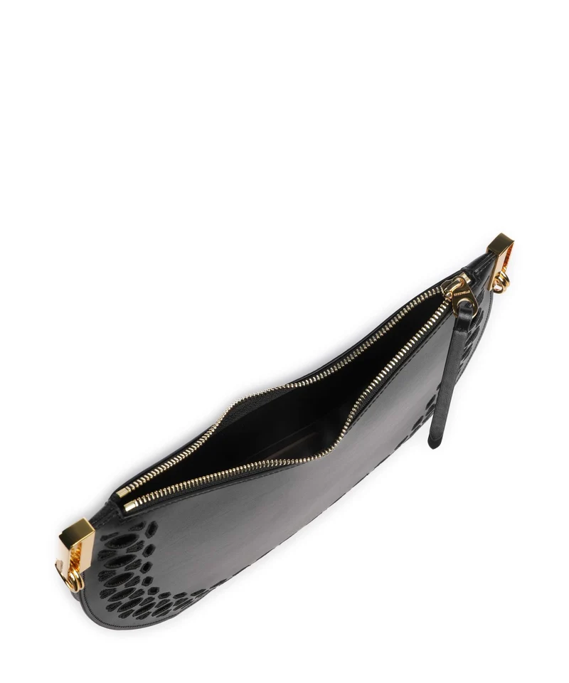 Coccinelle Sunup Monogram Sangallo Beuteltasche noir