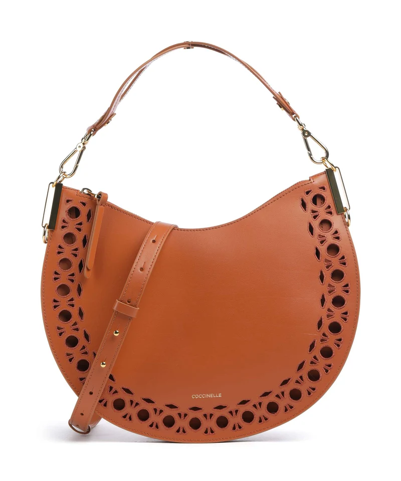Coccinelle Sunup Monogram Sangallo Beuteltasche crab