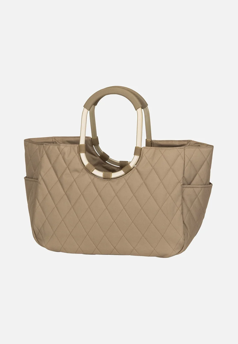 Loopshopper L Rhombus Olive - Einkaufskorb