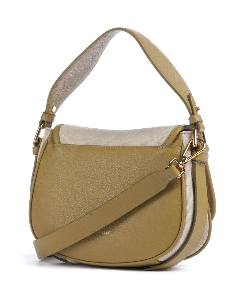 Coccinelle Mavery Canvas Handtasche natural/seagrass