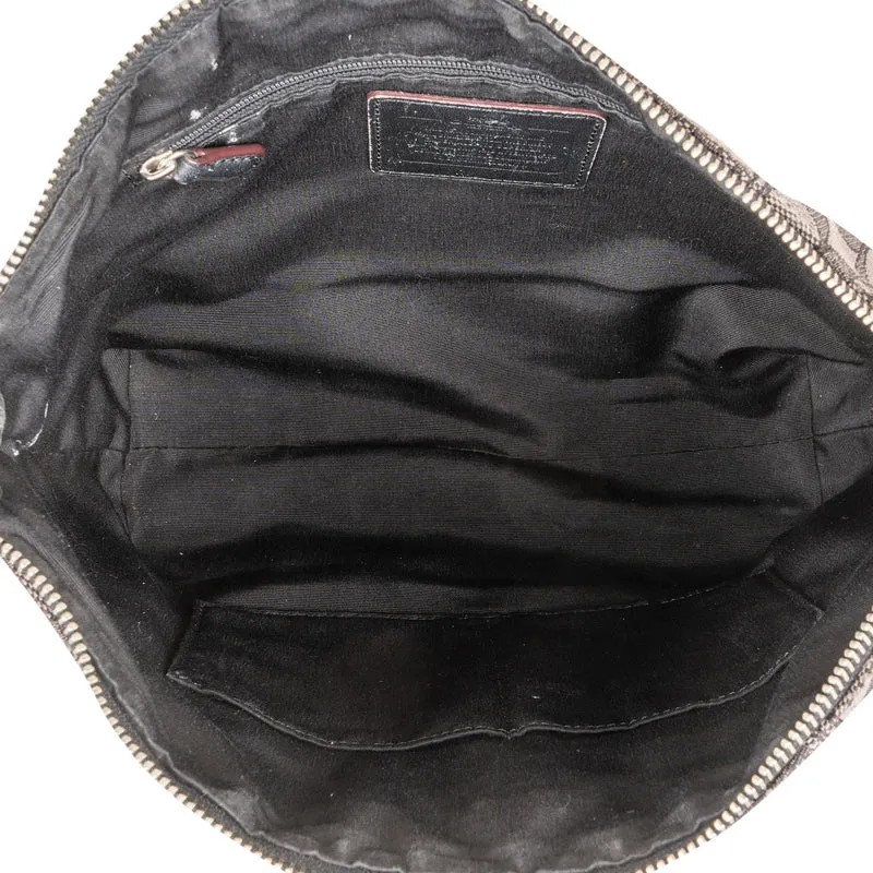 Coach Monogram Signature Canvas Prairie Satchel Handbag