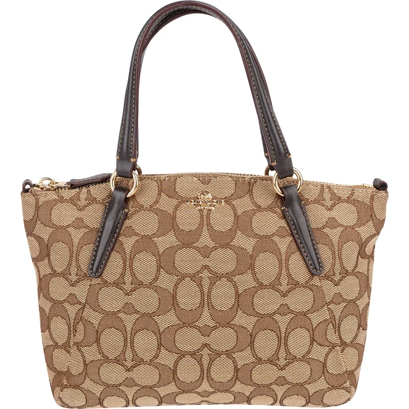 Coach Monogram Signature Gallery Mini Handbag