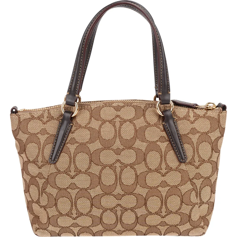 Coach Monogram Signature Gallery Mini Handbag