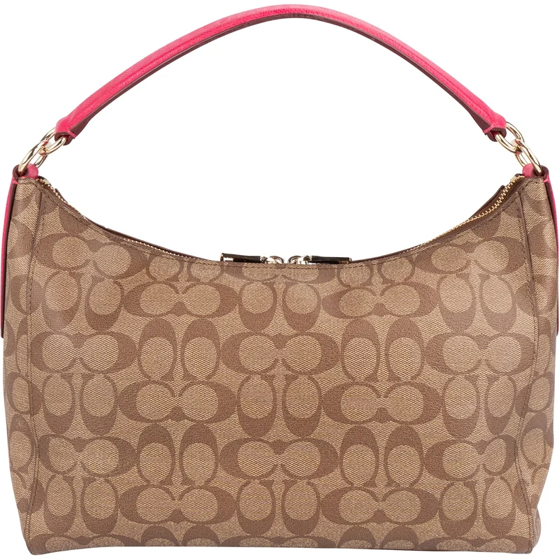 Coach Monogram Signature Mia Hobo Shoulder Bag