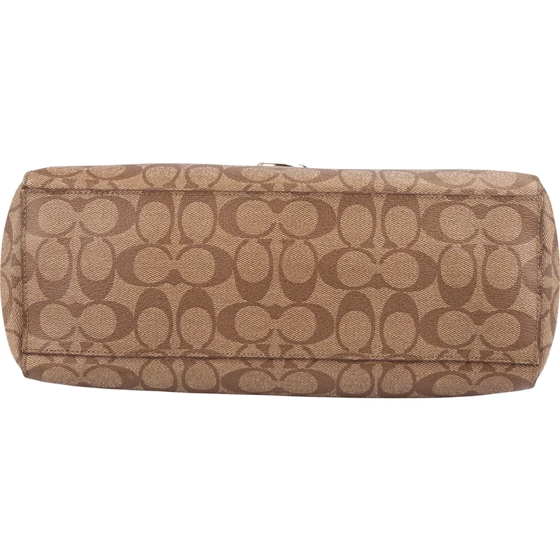 Coach Monogram Signature Mia Hobo Shoulder Bag