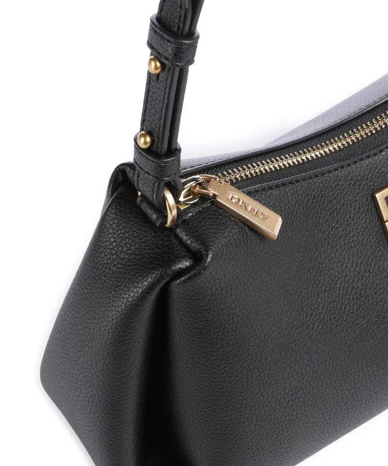 DKNY Remy Schultertasche black/gold