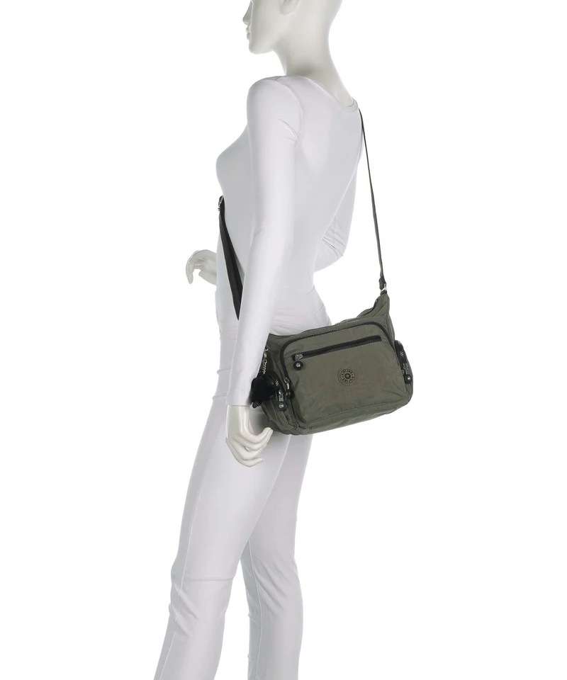 Kipling Basic Gabbie S Umhängetasche green moss