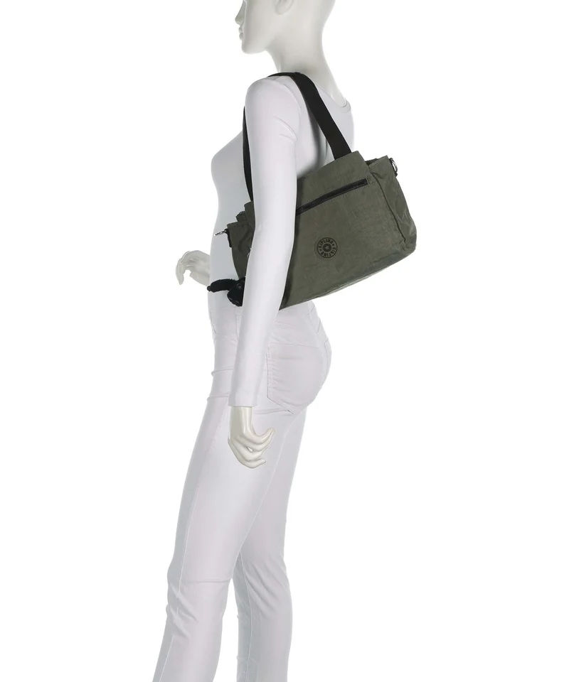 Kipling Basic Elysia Schultertasche green moss