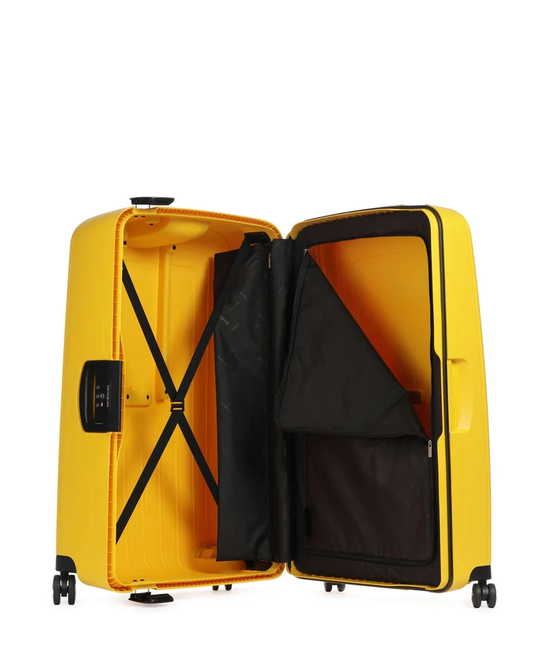 Samsonite S'Cure 4-Rollen Trolley citrus