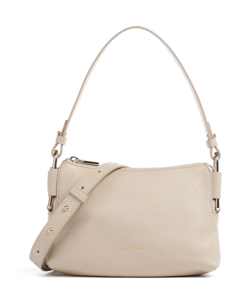 Coccinelle Rebekka Schultertasche sandshell