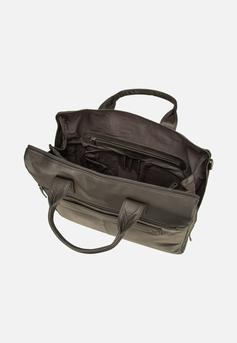 Fiorentina Business Mappe Black - Messenger Bag