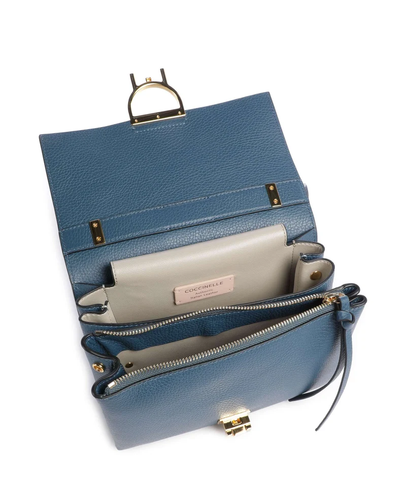 Coccinelle Arlettis Schultertasche deep blue