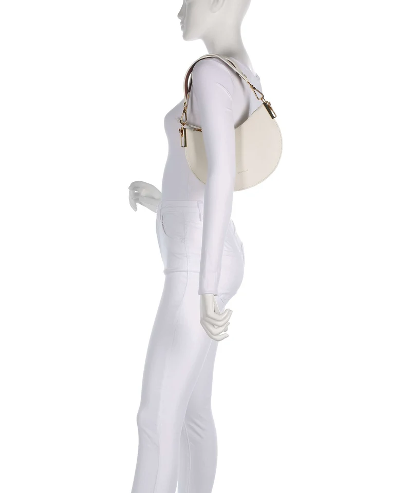 Coccinelle Sunup Schultertasche pearl/cognac