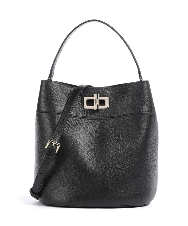 Furla Amelia M Bucket Handtasche nero
