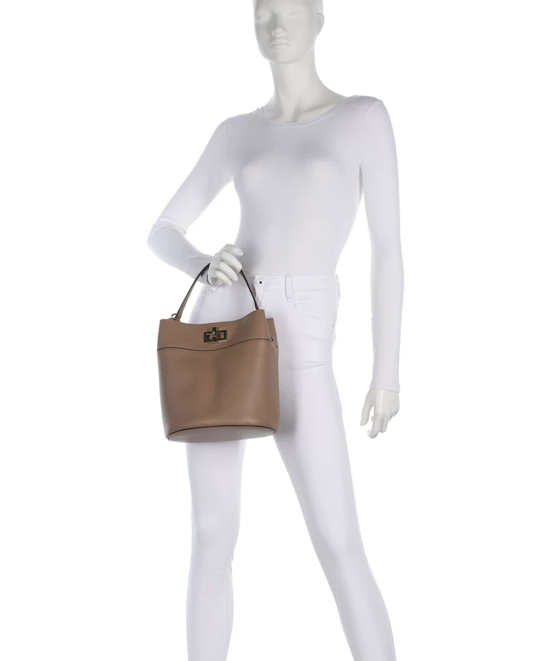 Furla Amelia M Bucket Handtasche toffee