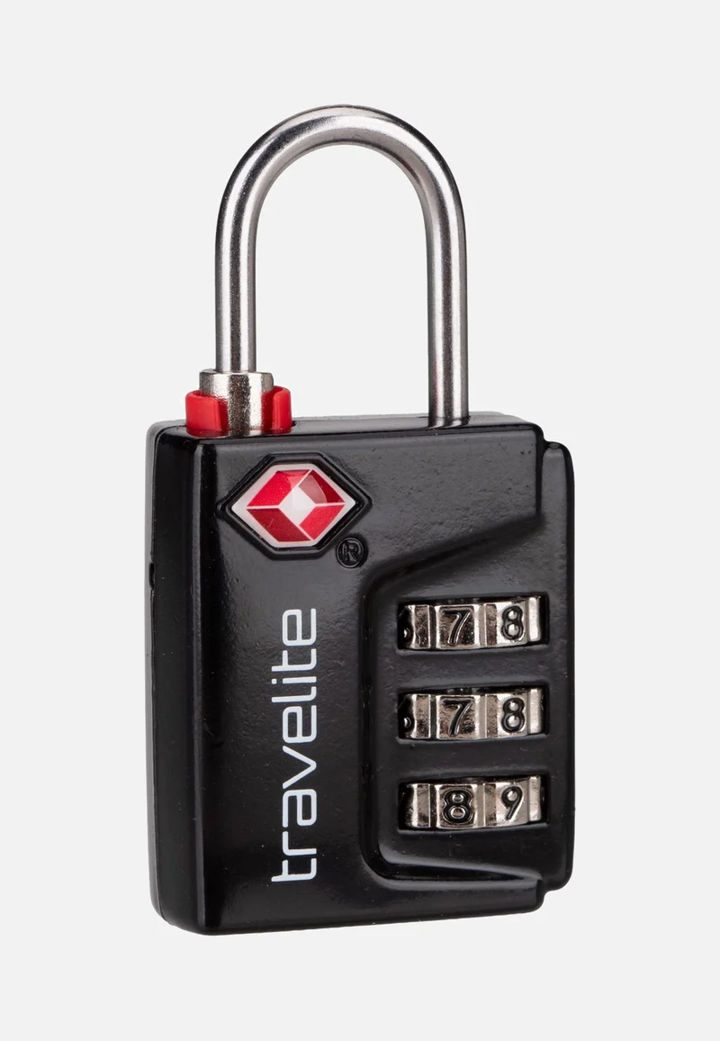 TSA 3er Kombilock TravelSentry Schwarz - Schloss