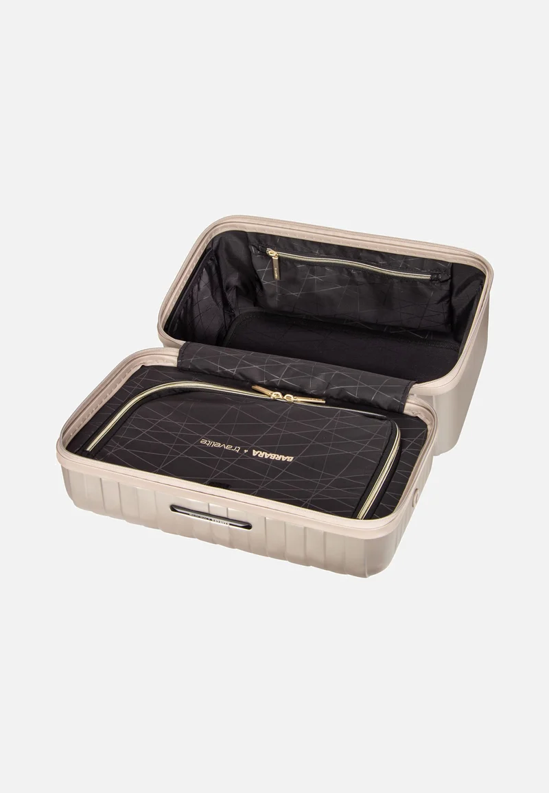 Barbara Novelty Beauty Case Satin Nude - Kosmetikkoffer