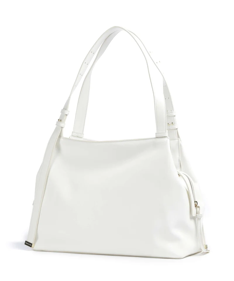Armani Exchange Alice M Beuteltasche off white