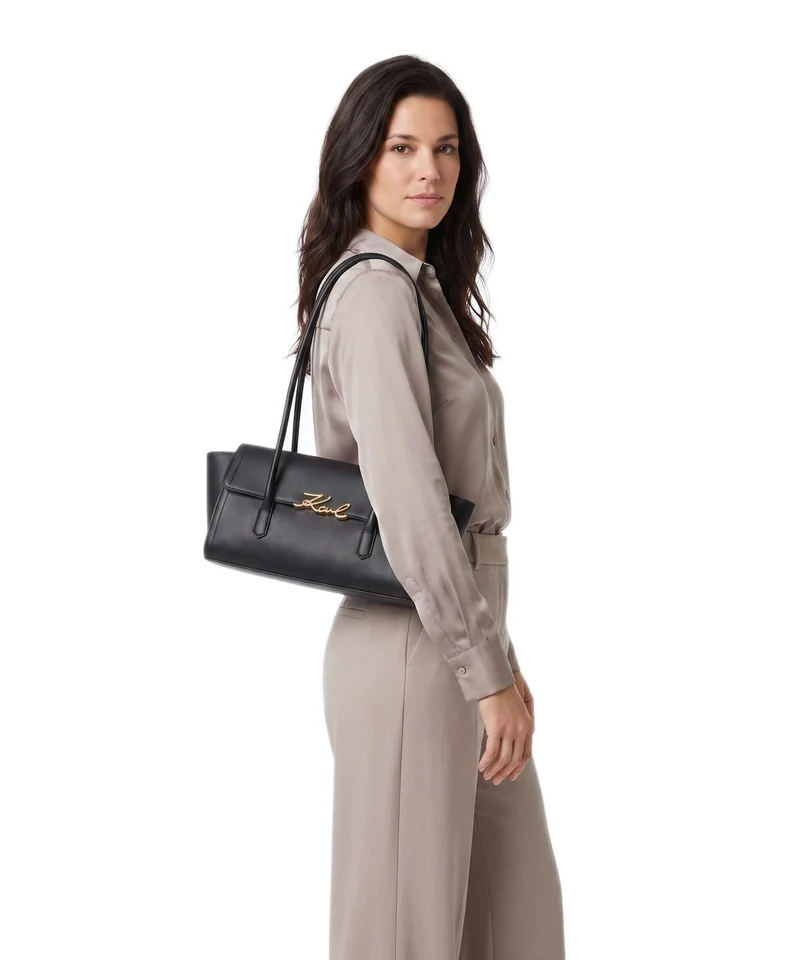Karl Lagerfeld K/Signature Schultertasche black/gold