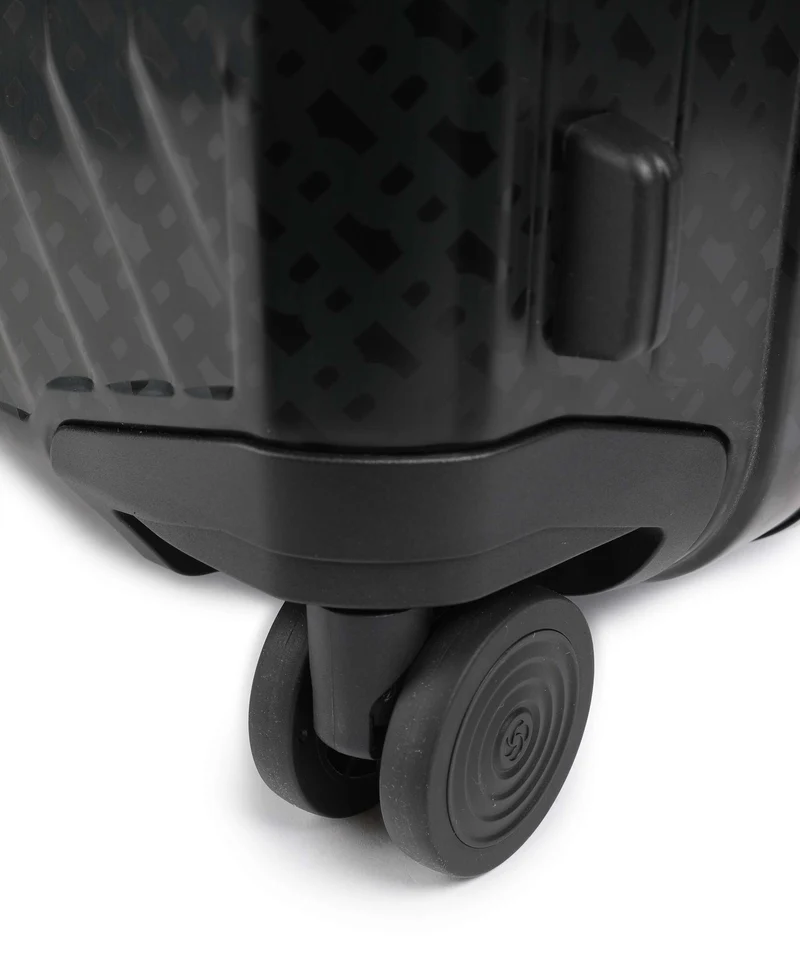 Samsonite Lite-Box Alu Boss Edition 4-Rollen Trolley graphite monogram