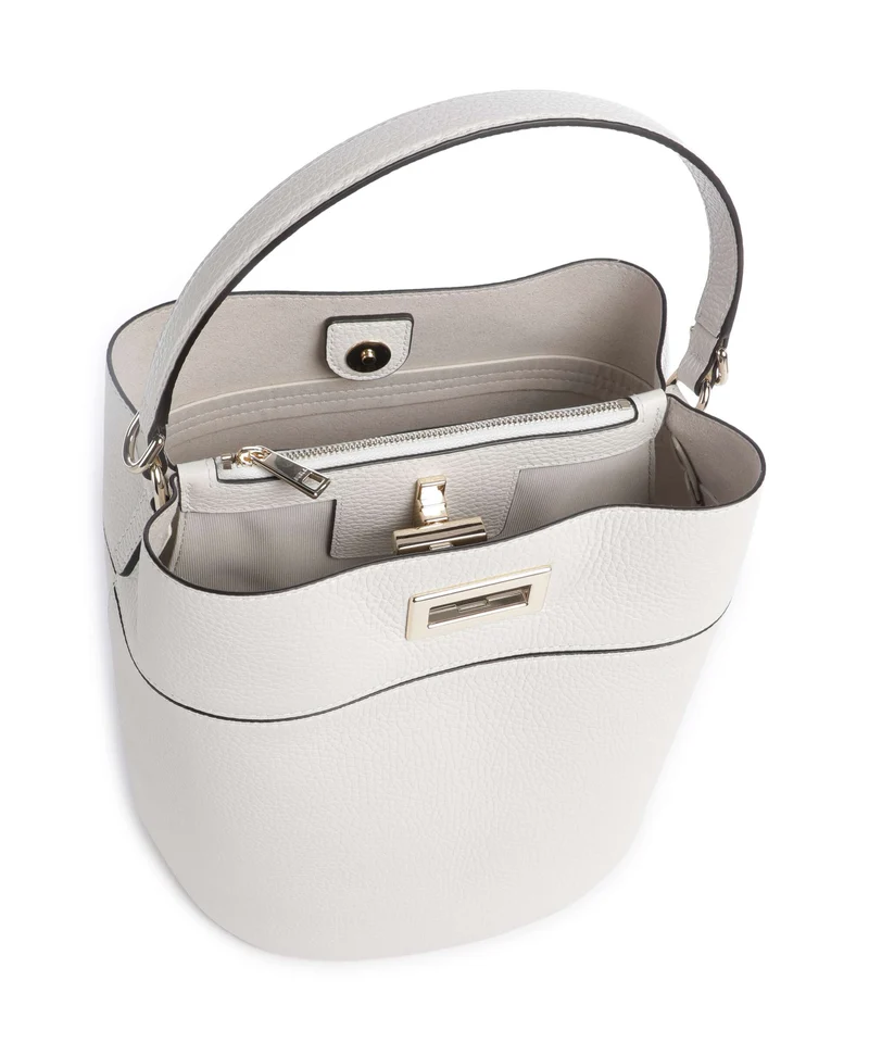 Furla Amelia M Bucket Handtasche talco