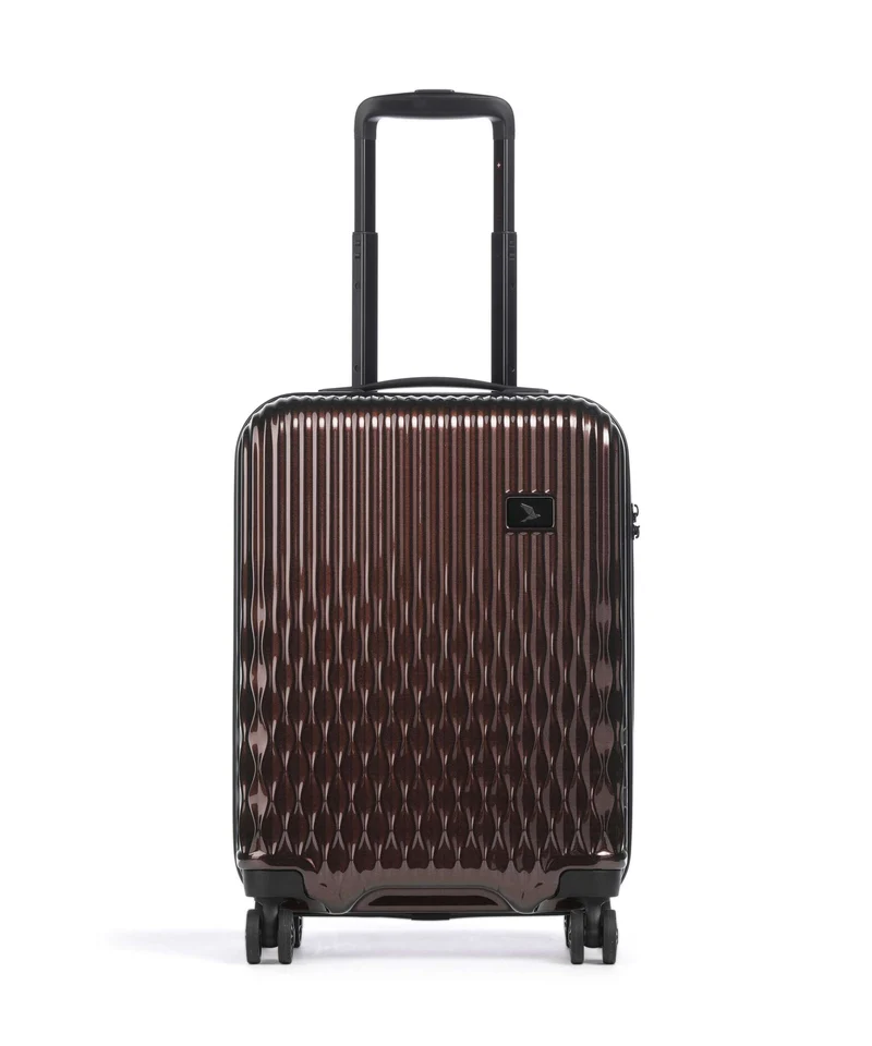 Pack Easy Flow 4-Rollen Trolley mocca