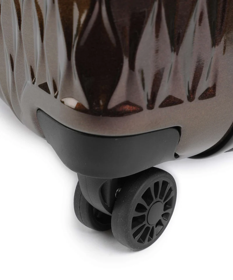 Pack Easy Flow 4-Rollen Trolley mocca