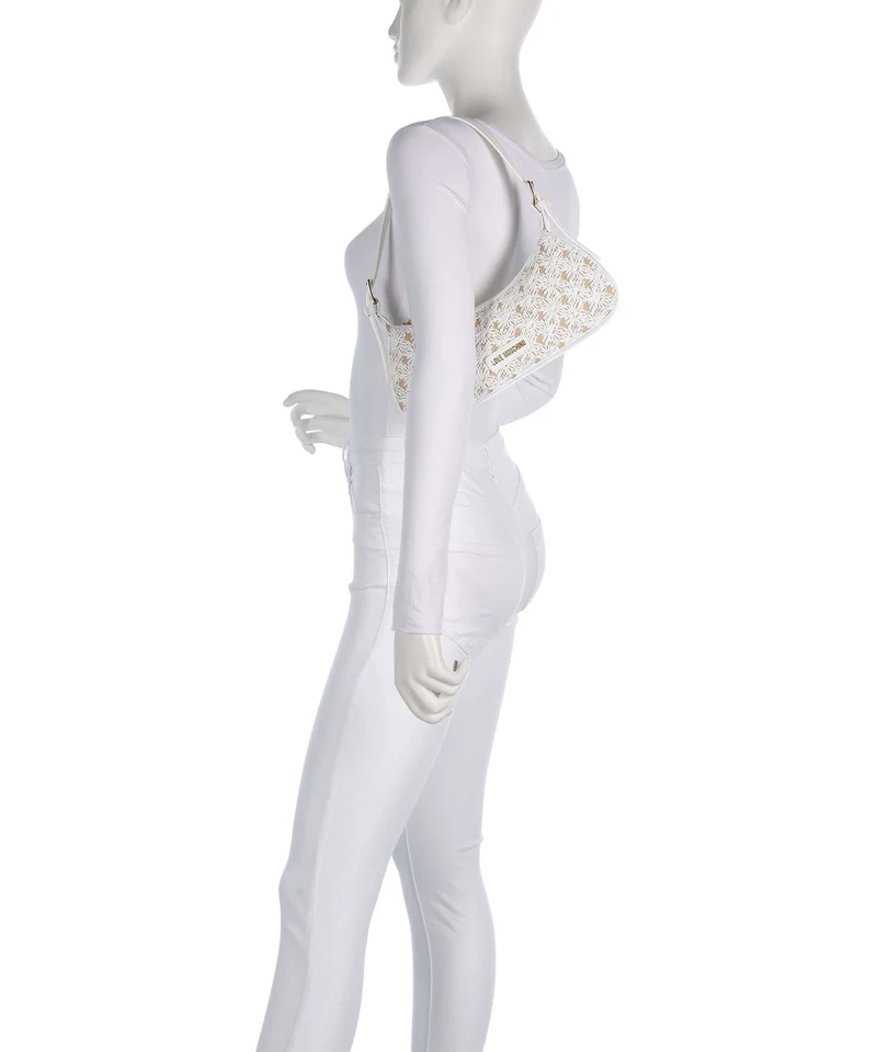 Love Moschino Smart Daily Schultertasche white/white