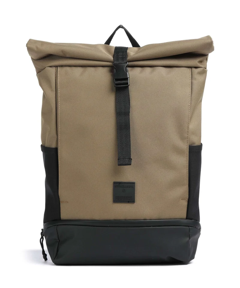 Strellson New Ham Eddie Rolltop Rucksack mud