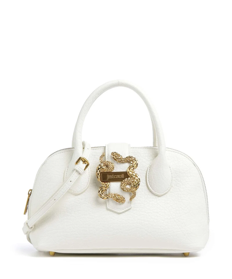 Just Cavalli Iconic Snakes Braided Handtasche pristine