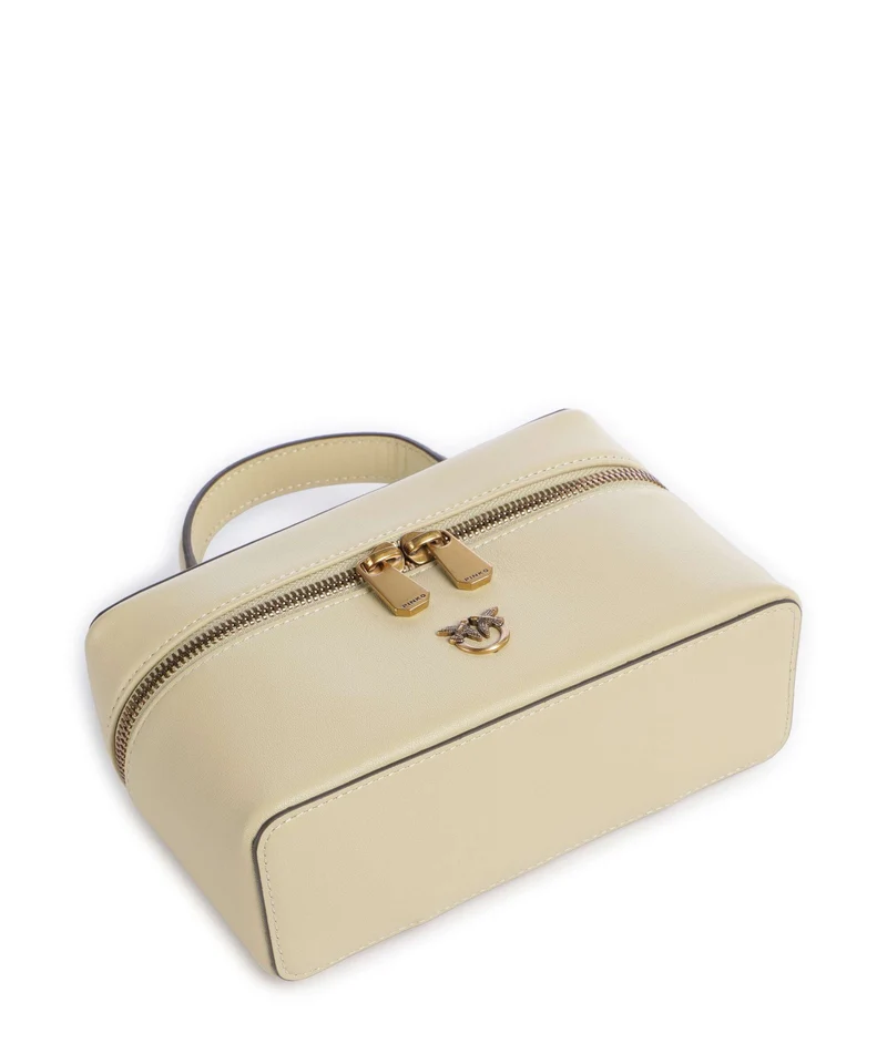 Pinko Vanity Mini Umhängetasche giallo vaniglia/antique gold