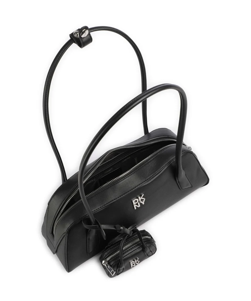 DKNY Tiana Schultertasche black/silver
