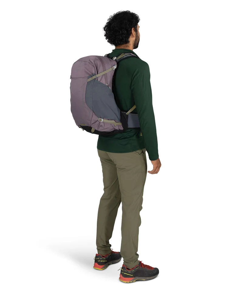 Osprey Hikelite 28 Wanderrucksack tungsten/yelow