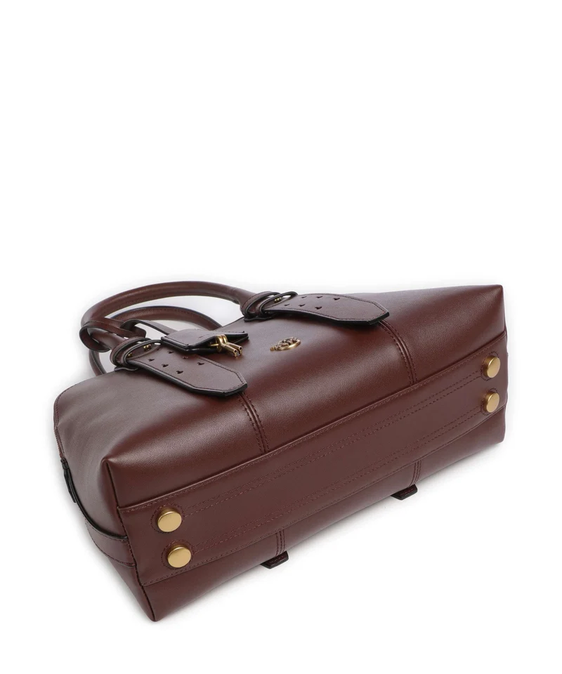 Pinko Bowling Medium Handtasche burgundy wine/antique gold