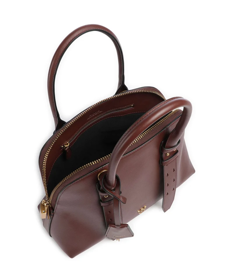 Pinko Bowling Medium Handtasche burgundy wine/antique gold